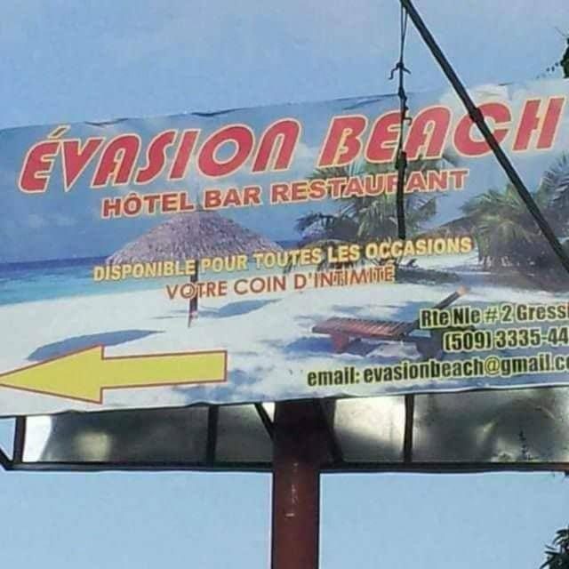 Evasion Beach Hotel Gressier المظهر الخارجي الصورة